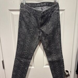 Michael Kors Faux Snake Skin Pants